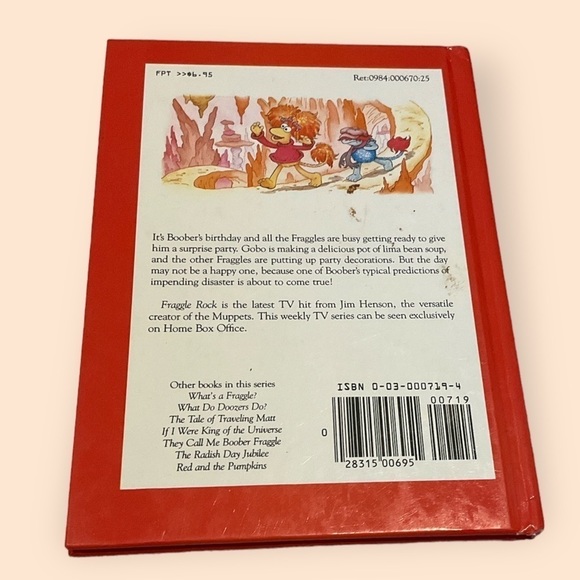 Vintage Fraggle Rock book - Picture 2 of 4